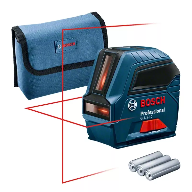 Bosch GLL 2-10 Professional savaime niveliuojamas linijinis lazeris, 10 m (0601063L00)
