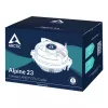 ARCTIC Alpine 23 – kompaktiškas AMD procesoriaus aušintuvas, 9 cm ventiliatorius, aliuminis, juodas, 1 vnt.