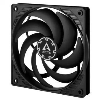 ARCTIC P12 Slim PWM PST – slėgiui optimizuotas 120 mm PWM ventiliatorius su integruotu Y-kabeliu