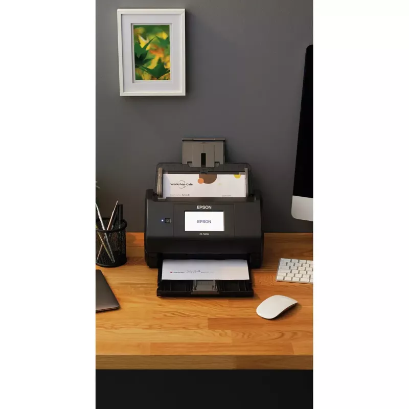 Epson WorkForce ES-580W lakštinis skaitytuvas 600 x 600 DPI A4 juodas