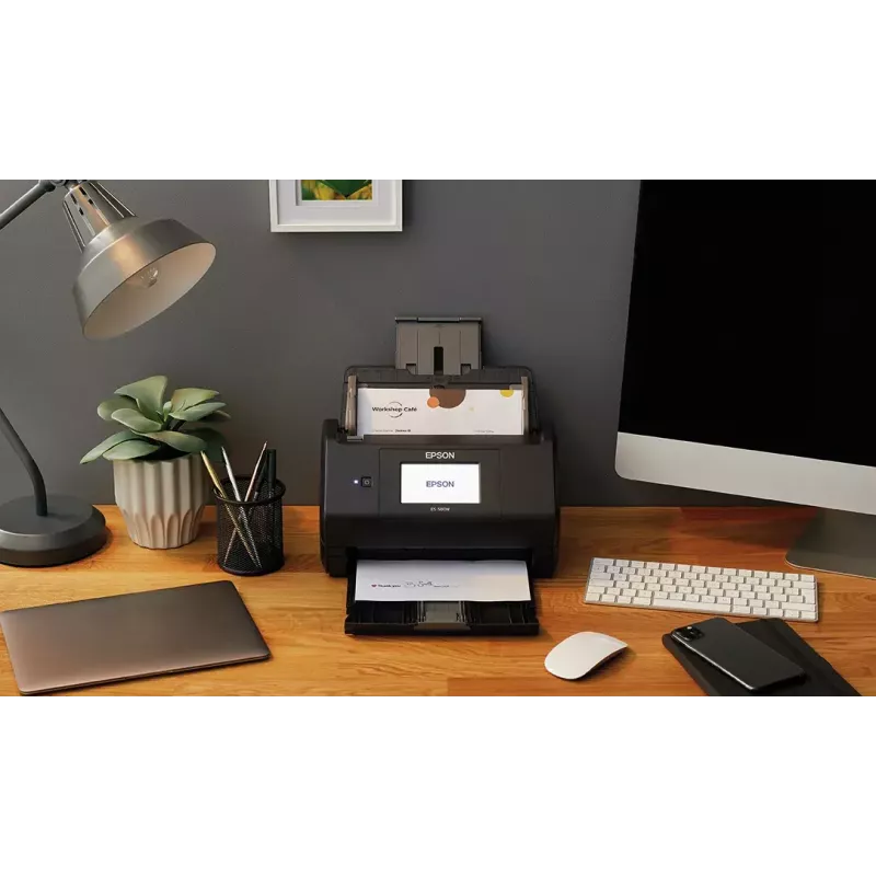 Epson WorkForce ES-580W lakštinis skaitytuvas 600 x 600 DPI A4 juodas
