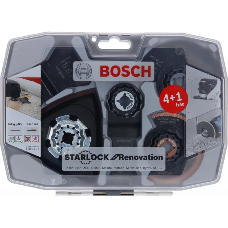 Bosch 2 608 664 624 pjovimo ir grandymo priedų rinkinys