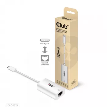 USB3.2 Gen1 Type-C į Gigabit Ethernet adapteris CLUB3D CAC-1519