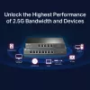 Nevaldomas jungiklis TP-Link TL-SG105-M2 5 prievadų 2.5G stalinis jungiklis
