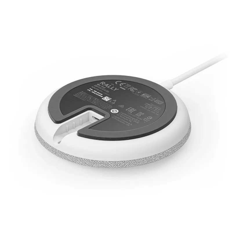 Logitech Rally Mic Pod, Baltas