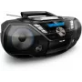 Philips CD Soundmachine AZB798T/12, analoginis ir skaitmeninis imtuvas, DAB, DAB+, FM, grotuvas, CD, CD-R, CD-RW, greitas atgal, greitas pirmyn, kitas, ankstesnis, programa, kartojimas, maišymas, 12 W