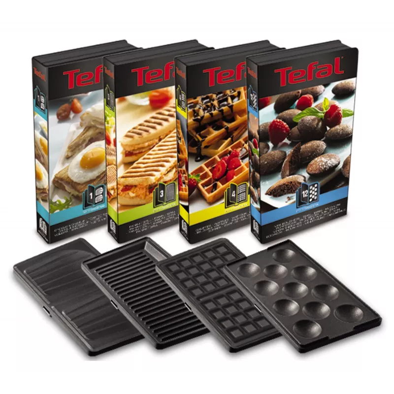 Sumuštinių keptuvė Tefal SW854D 700 W Juoda, Nerūdijantis plienas