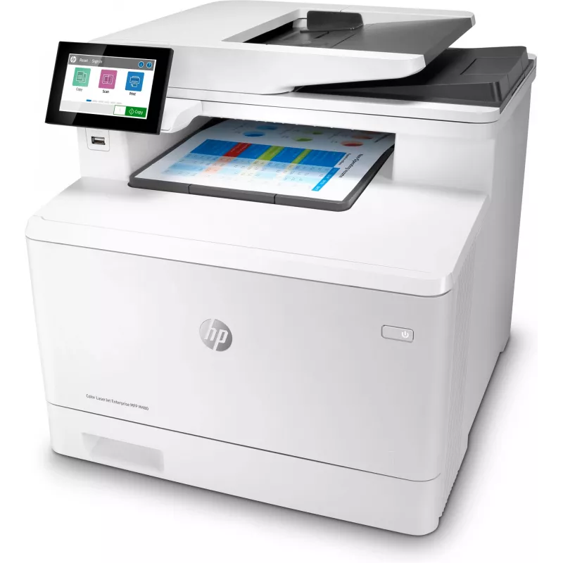 HP Color LaserJet Enterprise MFP M480f spalvotas lazerinis daugiafunkcis įrenginys, A4, 600 x 600 DPI, tiesioginis spausdinimas, balta/juoda