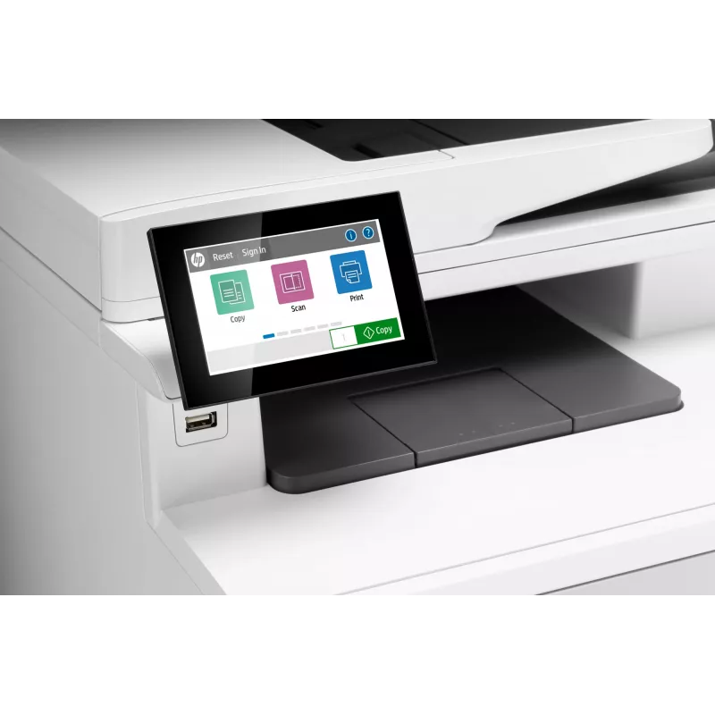 HP Color LaserJet Enterprise MFP M480f spalvotas lazerinis daugiafunkcis įrenginys, A4, 600 x 600 DPI, tiesioginis spausdinimas, balta/juoda