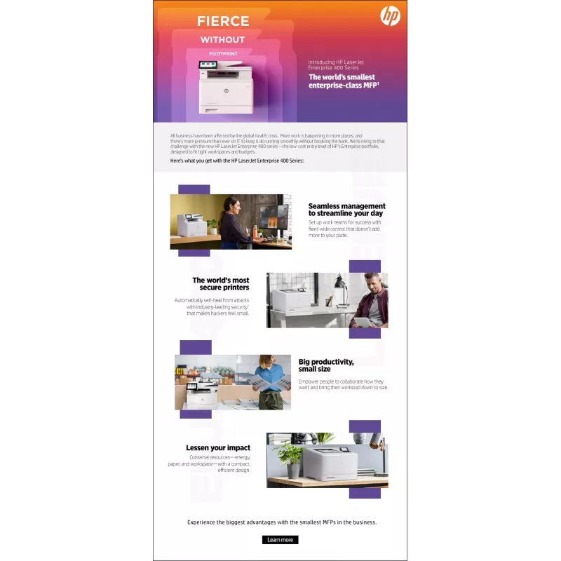 HP Color LaserJet Enterprise MFP M480f spalvotas lazerinis daugiafunkcis įrenginys, A4, 600 x 600 DPI, tiesioginis spausdinimas, balta/juoda