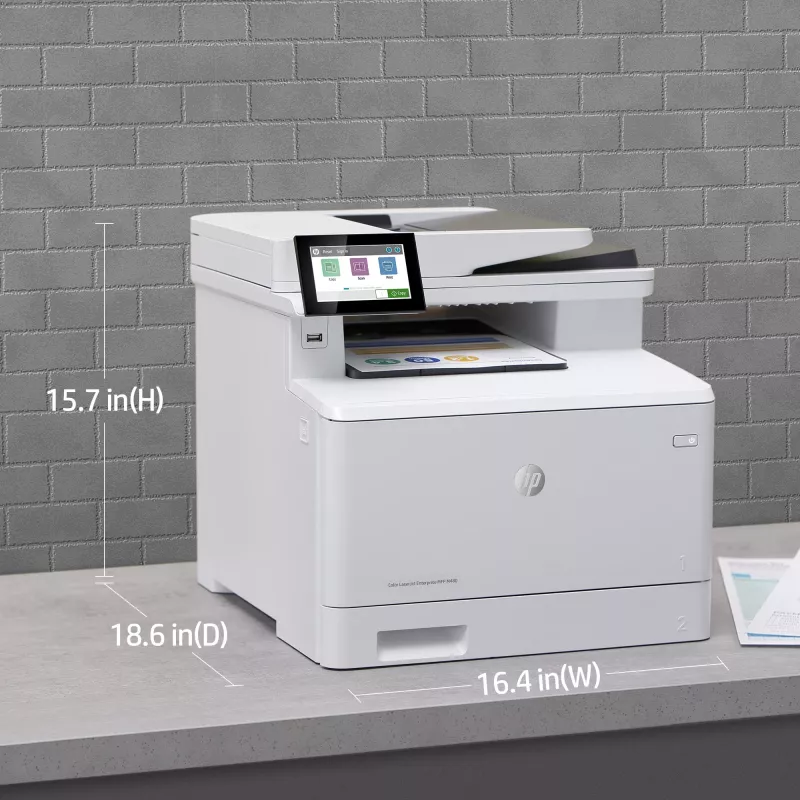 HP Color LaserJet Enterprise MFP M480f spalvotas lazerinis daugiafunkcis įrenginys, A4, 600 x 600 DPI, tiesioginis spausdinimas, balta/juoda