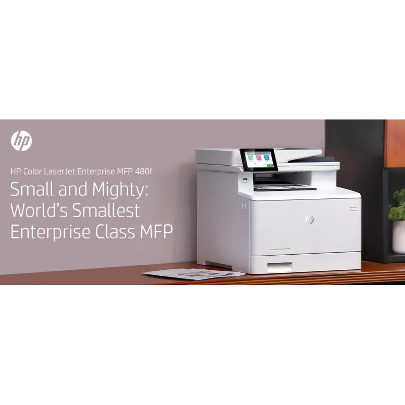 HP Color LaserJet Enterprise MFP M480f spalvotas lazerinis daugiafunkcis įrenginys, A4, 600 x 600 DPI, tiesioginis spausdinimas, balta/juoda