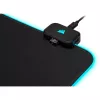 Žaidimų pelės kilimėlis CORSAIR MM700 RGB — 930×400 mm, 4 mm storio, guminis pagrindas, USB maitinamas LED apšvietimas, juodas