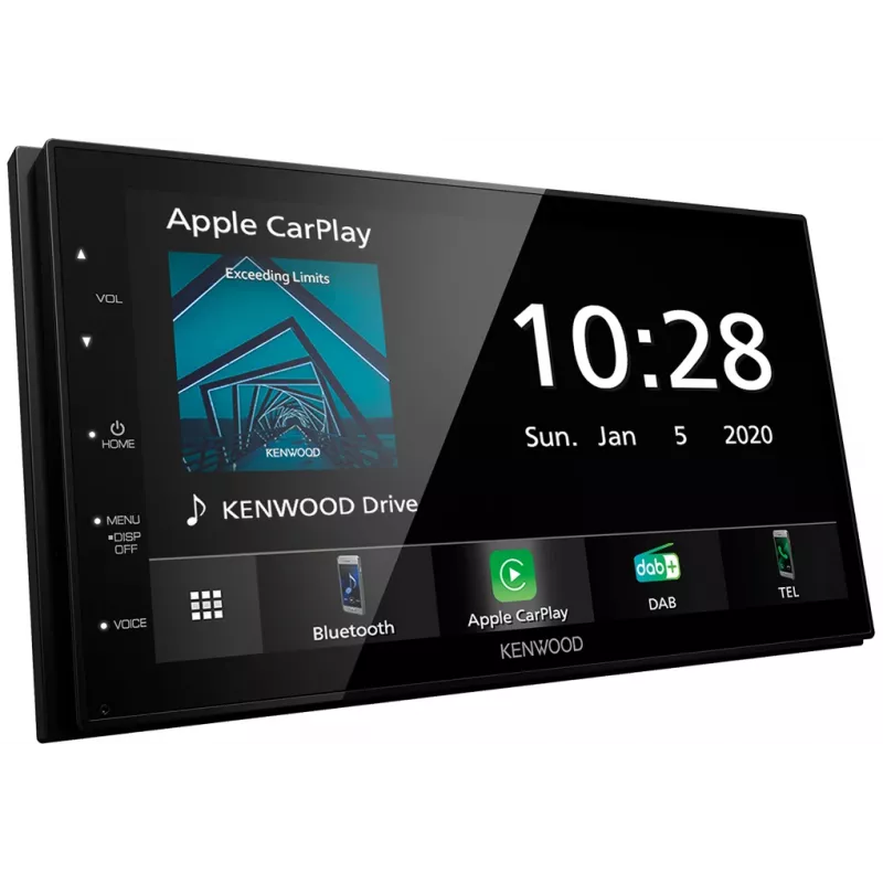 Kenwood Moniceiver DMX5020DABS Juodas Bluetooth