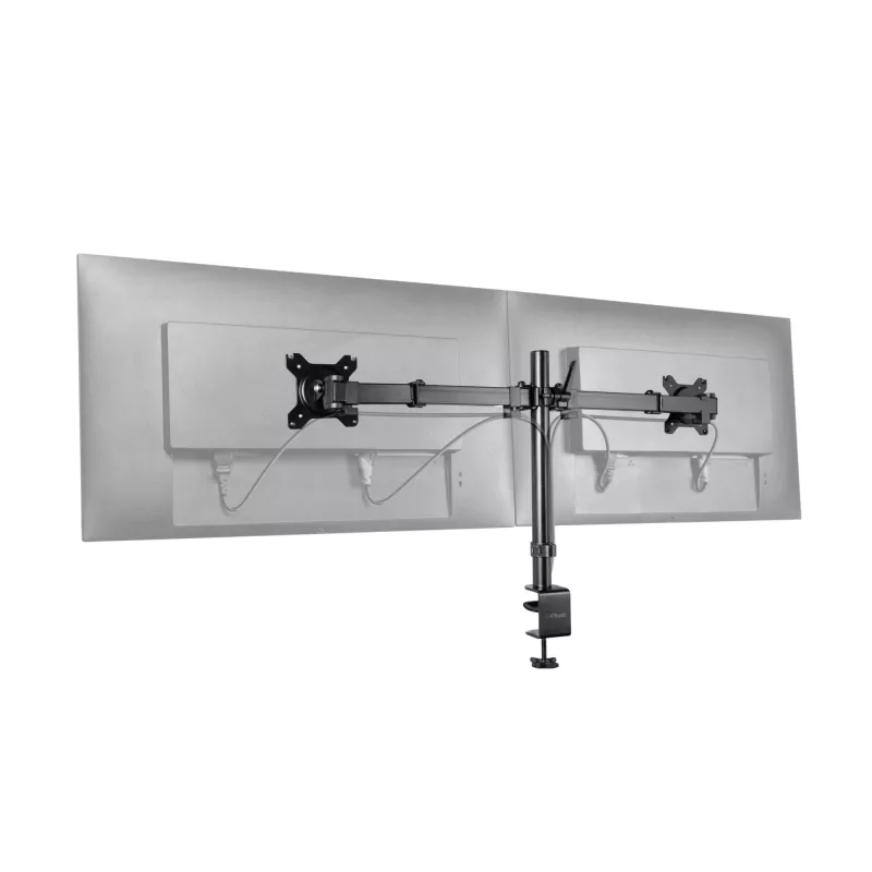 Dvigubas monitoriaus laikiklis Trust GXT 1120 Mara 81,3 cm (32 col.) stalinis juodas