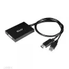 Club 3D CAC-1010-A aktyvusis DisplayPort – Dual Link DVI-D adapteris, DisplayPort 1.2a, USB maitinimas, HDCP OFF, 0,6 m, juodas