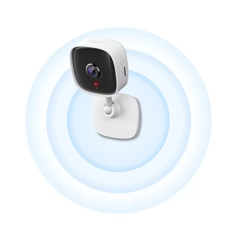 TP-Link Tapo C100 belaidė IP vaizdo stebėjimo kamera, 1080p, naktinis matymas, judesio detekcija, dvikryptis garsas, vidaus patalpoms