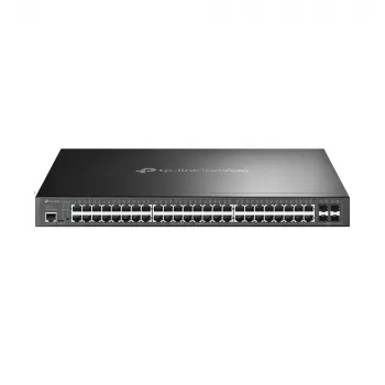 TP-Link Omada 52 prievadų Gigabit L2+ valdomas jungiklis su 48 PoE+ prievadais