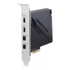 ASUS ThunderboltEX 4 – PCIe sąsajos plokštė su Thunderbolt 4, USB-C 100 W įkrovimu ir Mini DisplayPort