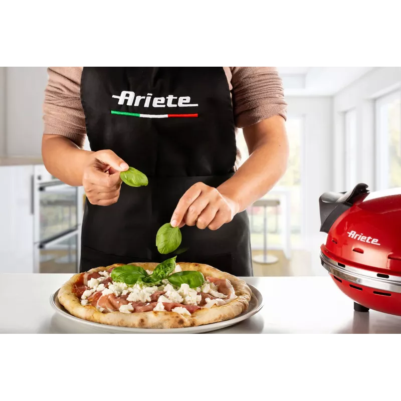 Picos kepimo prietaisas Ariete 0909/10 1200 W juoda raudona 1 pica 33 cm