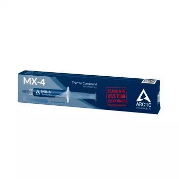 ARCTIC MX-4 aukščiausios kokybės šiluminė pasta, 8 g, mėlyna