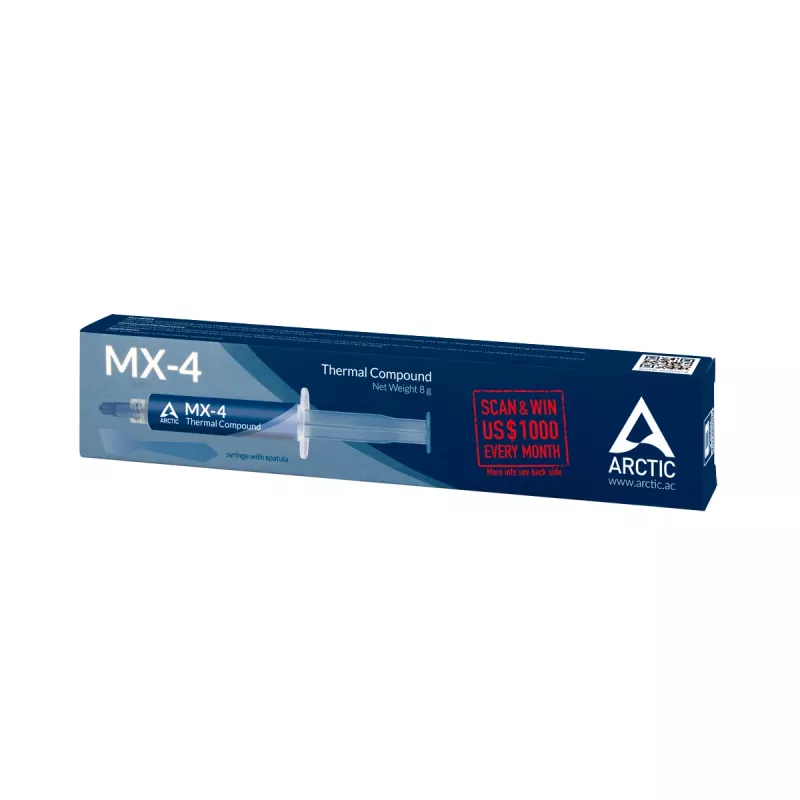 ARCTIC MX-4 aukščiausios kokybės šiluminė pasta, 8 g, mėlyna