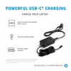 HP 65W USB-C LC maitinimo adapteris, nešiojamam kompiuteriui, vidaus, 65 W, AC į DC, HP, verslui