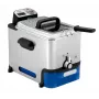 Tefal Oleoclean Pro Inox & Design FR8040 vieno krepšio elektrinė gruzdintuvė 3,5 l 2300 W juoda, nerūdijantis plienas