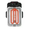 Tefal Oleoclean Pro Inox & Design FR8040 vieno krepšio elektrinė gruzdintuvė 3,5 l 2300 W juoda, nerūdijantis plienas