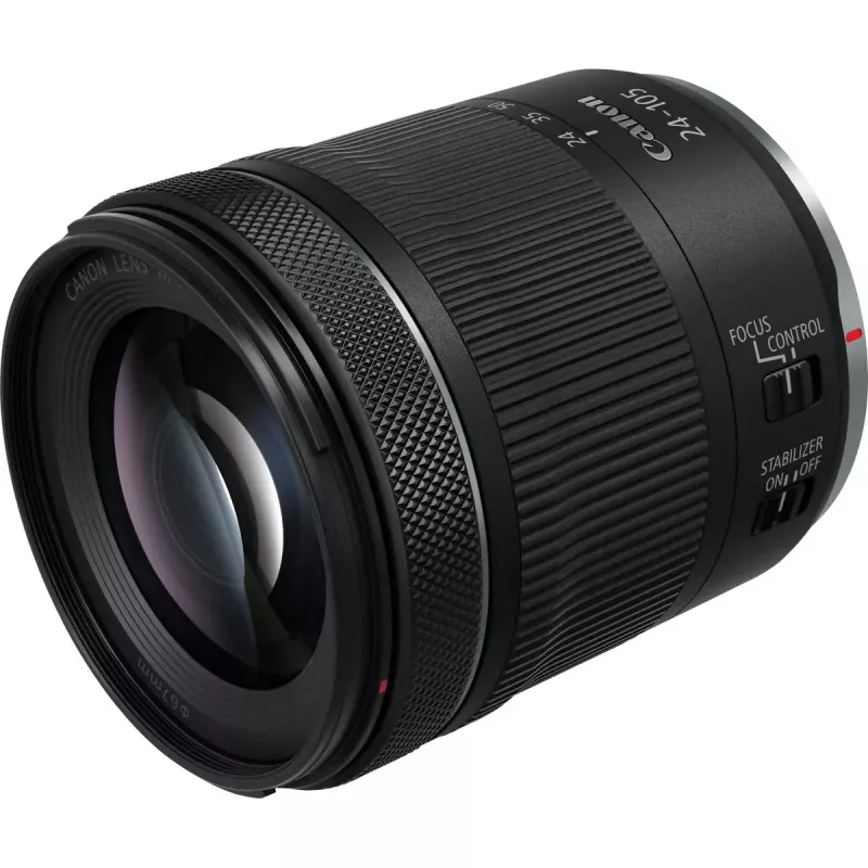 Canon EOS RP + RF 24-105mm F4-7.1 IS STM veidrodinis fotoaparatas 26.2 MP CMOS 6240 x 4160 taškai juodas