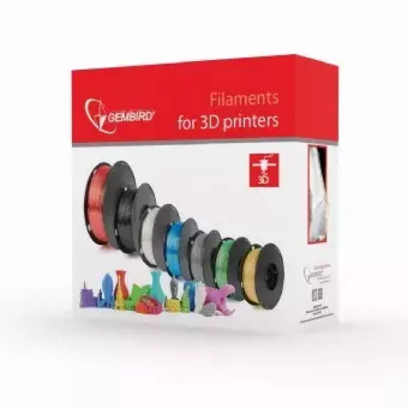 GEMBIRD PLA-PLUS 1.75 mm žalias 1 kg 3D spausdinimo filamentas