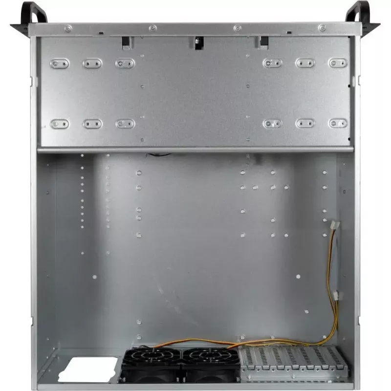 Serverinis korpusas Inter-Tech 4U 40248 Rack, juodas, pilkas