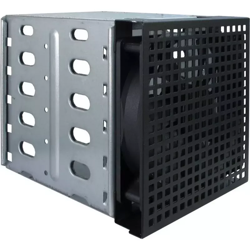 Serverinis korpusas Inter-Tech 4U 40248 Rack, juodas, pilkas