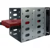 Serverinis korpusas Inter-Tech 4U 40248 Rack, juodas, pilkas