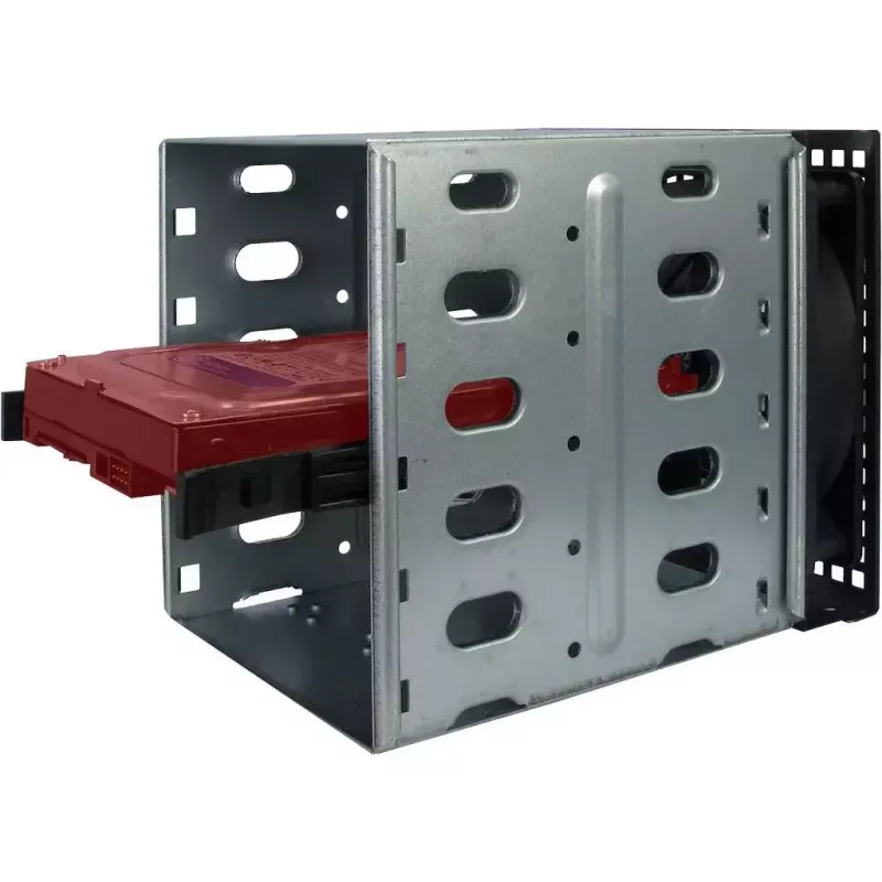 Serverinis korpusas Inter-Tech 4U 40248 Rack, juodas, pilkas