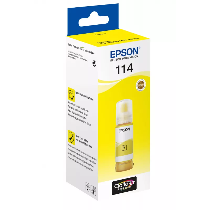 Kasetė Epson 114 70ml geltona