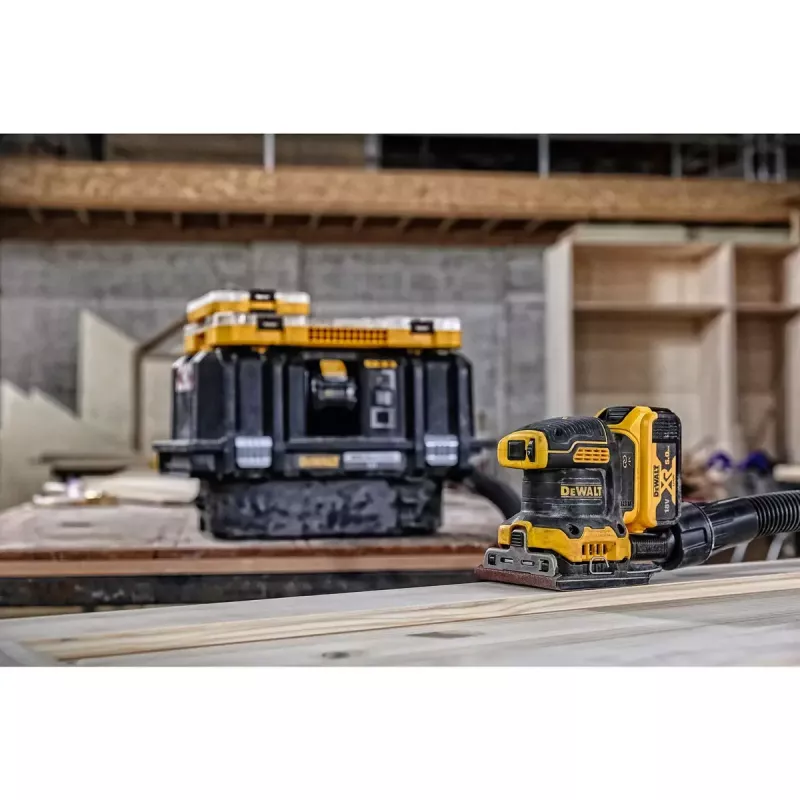 Belaidis orbitinis šlifuoklis DeWALT DCW200N-XJ