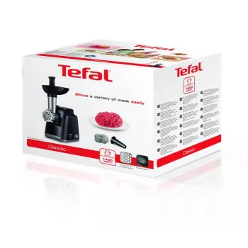 Tefal NE105838 mėsmalė 1400 W, juoda, nerūdijantis plienas