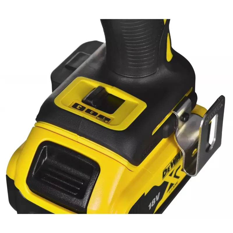 Belaidžių įrankių rinkinys DeWalt DCK266P2T — 18V, 2×5.0Ah akumuliatoriai, atraminis gręžtuvas ir kombinuotas gręžtuvas, įkroviklis, dėklas