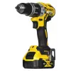 Belaidžių įrankių rinkinys DeWalt DCK266P2T — 18V, 2×5.0Ah akumuliatoriai, atraminis gręžtuvas ir kombinuotas gręžtuvas, įkroviklis, dėklas