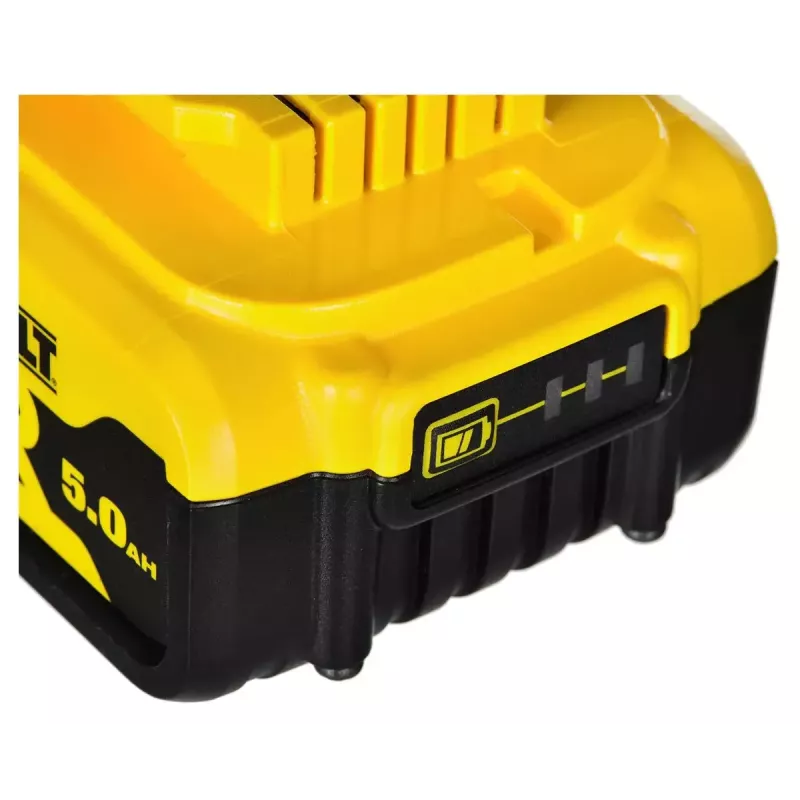 Belaidžių įrankių rinkinys DeWalt DCK266P2T — 18V, 2×5.0Ah akumuliatoriai, atraminis gręžtuvas ir kombinuotas gręžtuvas, įkroviklis, dėklas
