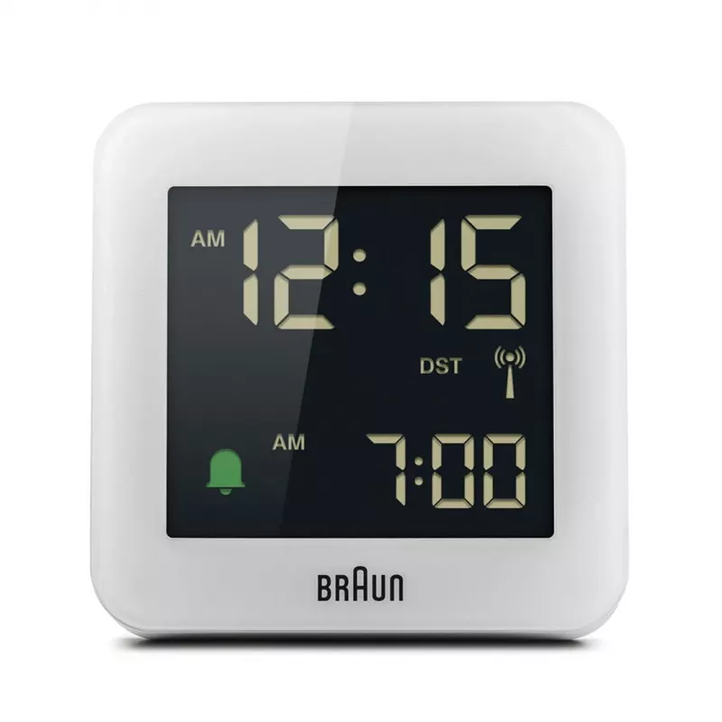 Braun BC09-DCF Skaitmeninis žadintuvas Baltas