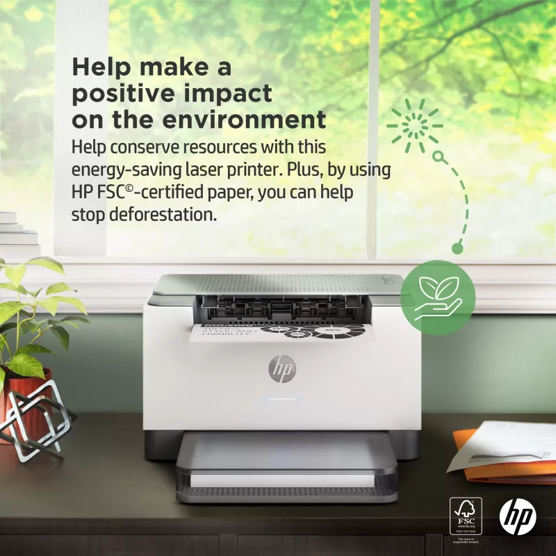 HP LaserJet M209dw spausdintuvas, lazerinis, 600 x 600 DPI, A4, 29 ppm, dvipusis spausdinimas, baltas