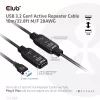 CLUB3D USB 3.2 Gen1 aktyvus kartotuvinis kabelis 10 m / 32,8 pėdų M/F 28AWG