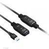 CLUB3D USB 3.2 Gen1 aktyvus kartotuvinis kabelis 10 m / 32,8 pėdų M/F 28AWG