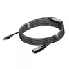CLUB3D USB 3.2 Gen1 aktyvus kartotuvinis kabelis 10 m / 32,8 pėdų M/F 28AWG
