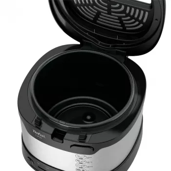 Tefal Uno FF215D Vientisos konstrukcijos 1,8 L 1600 W gruzdintuvė Juoda, Nerūdijantis plienas