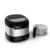 Tefal Uno FF215D Vientisos konstrukcijos 1,8 L 1600 W gruzdintuvė Juoda, Nerūdijantis plienas