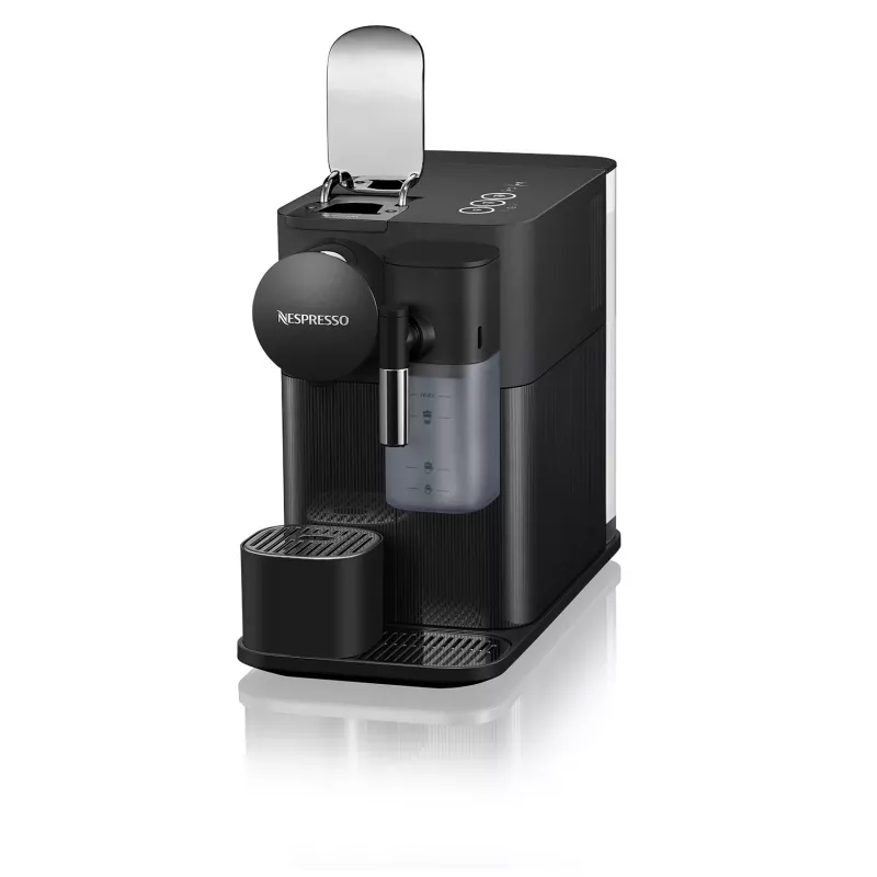 Espresso aparatas De’Longhi EN510.B Lattissima One — 1 L vandens talpa, 0,125 L pieno talpa, 19 bar, Nespresso kapsulės, jutiklinis valdymas