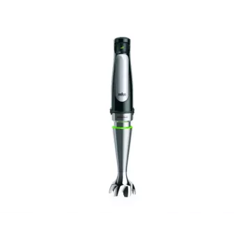 Braun MQ 7025X Panardintinis blenderis 0,6 L 1000 W Juodas, Nerūdijantis plienas